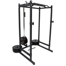 Load image into Gallery viewer, Force USA PT Power Rack with Lat Pull Down and Low Row Caribbean